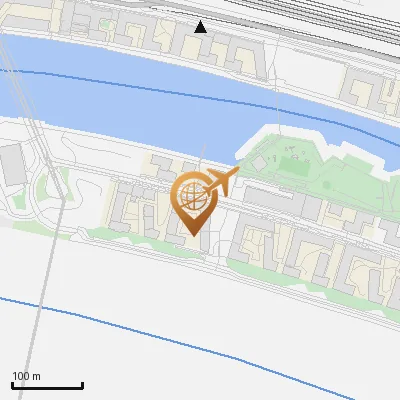 Karte Baakenallee 32, 20457 Hamburg