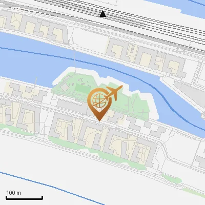 Karte Baakenallee 37, 20457 Hamburg