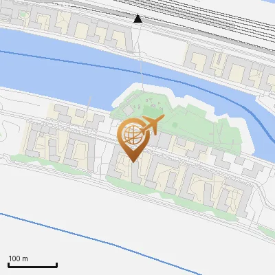 Karte Baakenallee 40, 20457 Hamburg