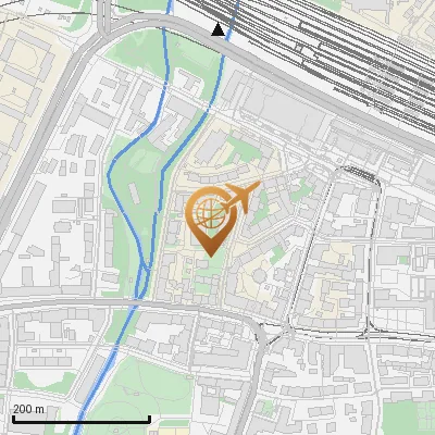 Karte Bachbauernstraße 1-5, 81241 München