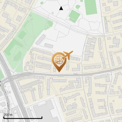 Karte Bacherstraße 30-43, 81539 München