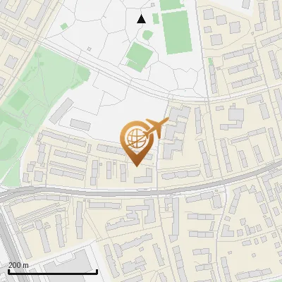 Karte Bacherstraße 45-49, 81539 München