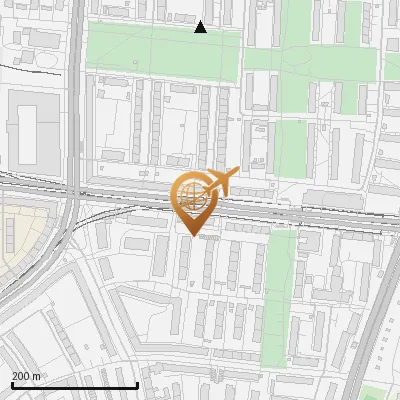 Karte Bad-Schachener-Straße 8-14, 81671 München