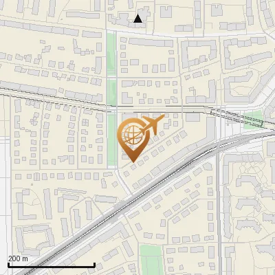 Karte Baderseestraße 14-19, 81373 München