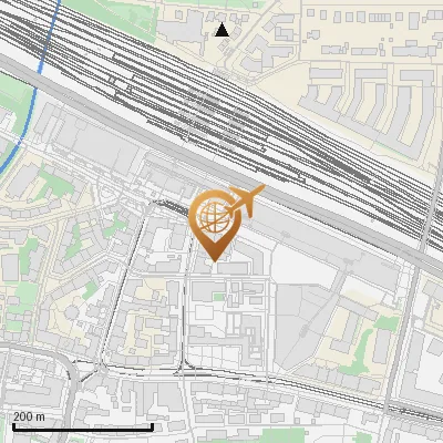 Karte Bäckerstraße 1, 81241 München