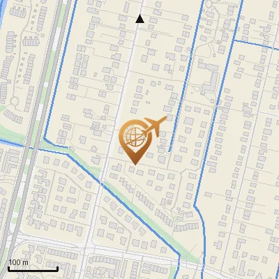 Karte Baedekerbogen 1-6, 21035 Hamburg