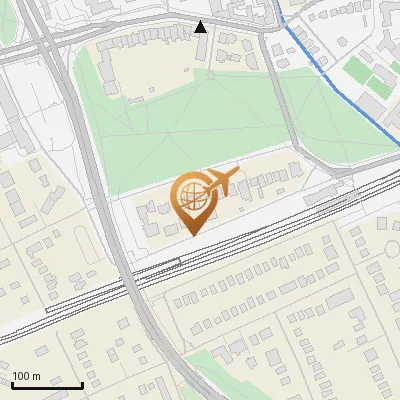 Karte Bahngärten 5-9, 22041 Hamburg