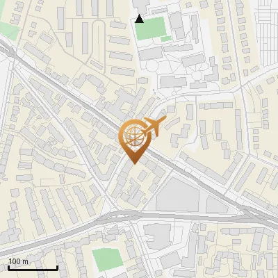 Karte Bahrenfelder Chaussee 77-94, 22761 Hamburg