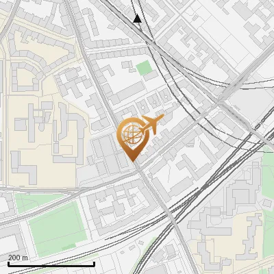 Karte Balanstraße 38-47, 81669 München