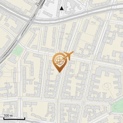 Karte Bamberger Straße 1-3, 10777 Berlin