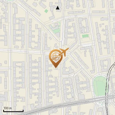 Karte Bamberger Straße 22-24, 10779 Berlin