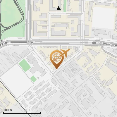 Karte Barbarastraße 17-19, 80797 München