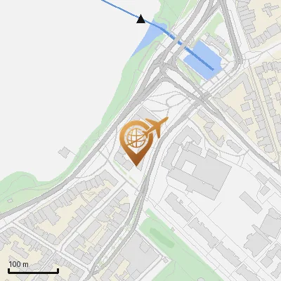 Karte Barcastraße 1-3, 22087 Hamburg