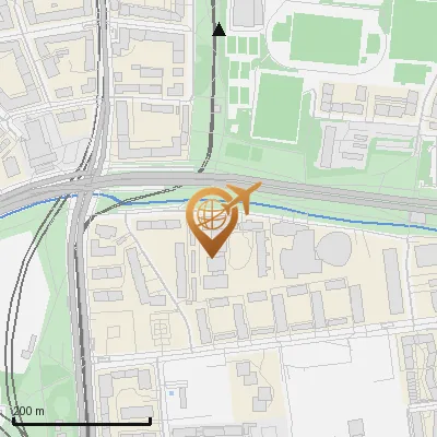 Karte Barlachstraße 26-28, 80804 München