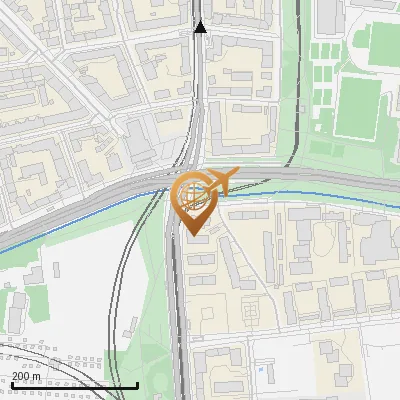 Karte Barlachstraße 6, 80804 München