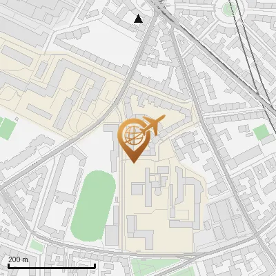 Karte Barnabasstraße 1, 81669 München