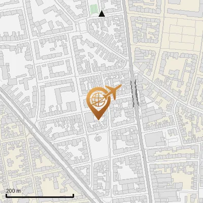 Karte Baudriplatz 2-17, 50733 Köln