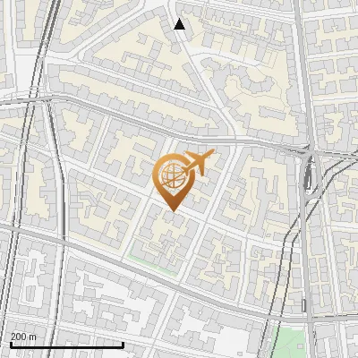 Karte Bauerstraße 17-22, 80796 München