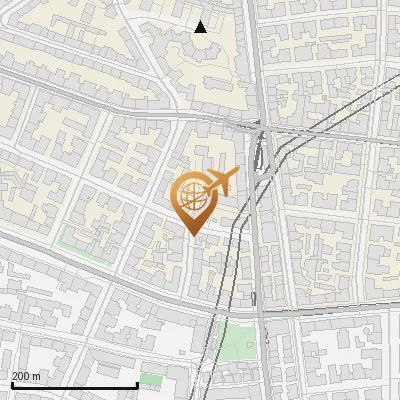 Karte Bauerstraße 8-9, 80796 München