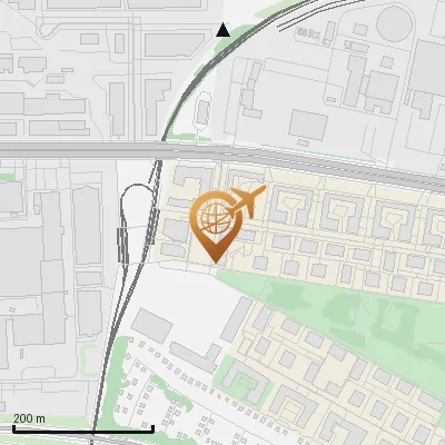 Karte Bauhausplatz 3, 80807 München