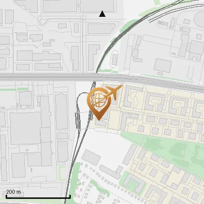 Karte Bauhausplatz 4-6, 80807 München