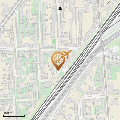 Karte Baumeisterstraße 1, 12159 Berlin