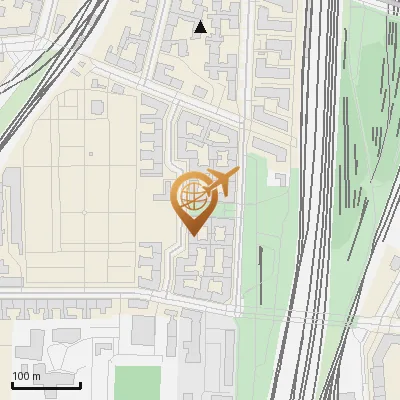 Karte Bautzener Platz 3, 10829 Berlin