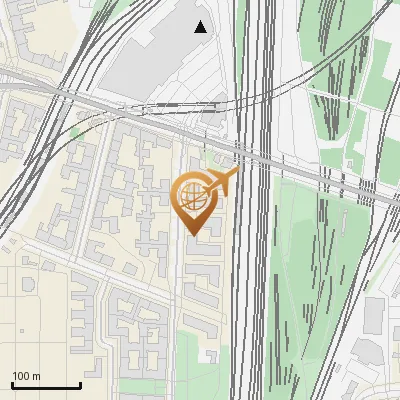 Karte Bautzener Straße 36, 10829 Berlin