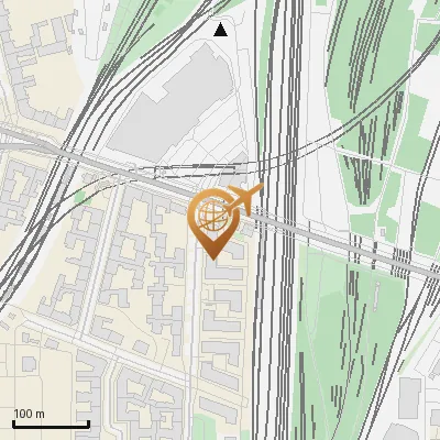 Karte Bautzener Straße 40, 10829 Berlin