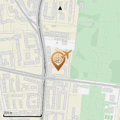 Karte Bechsteinstraße 3-5, 80804 München