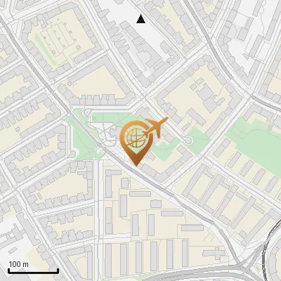 Karte Bei der Apostelkirche 2-4, 20257 Hamburg