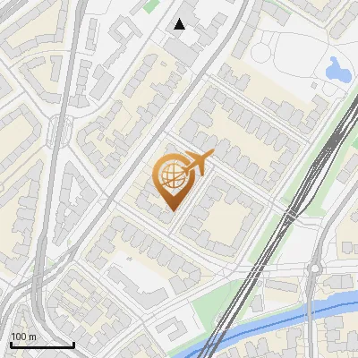 Karte Beim Andreasbrunnen 1-9, 20249 Hamburg