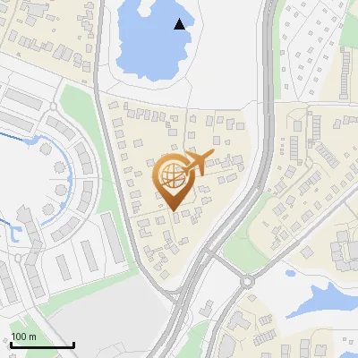 Karte Beim Lehmbrook 1-8, 22159 Hamburg