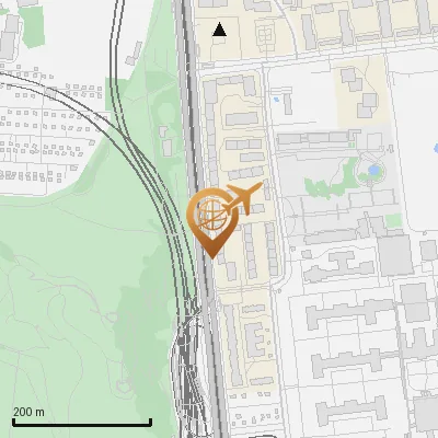 Karte Belgradstraße 122-126, 80804 München