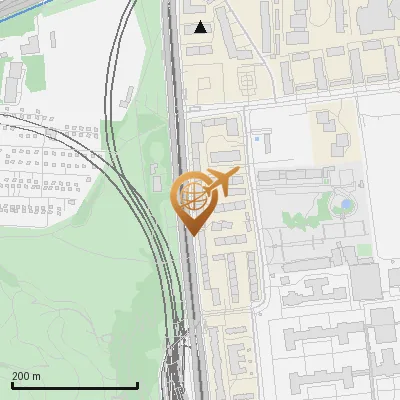 Karte Belgradstraße 130-136, 80804 München