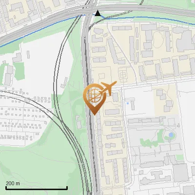 Karte Belgradstraße 140-144, 80804 München