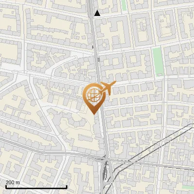 Karte Belgradstraße 10-15, 80796 München