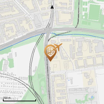 Karte Belgradstraße 150-162, 80804 München