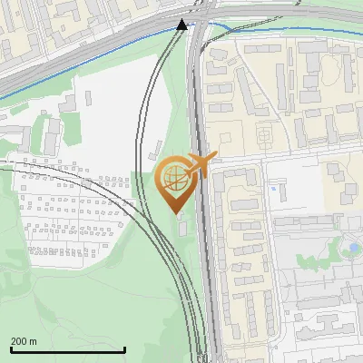 Karte Belgradstraße 169, 80804 München