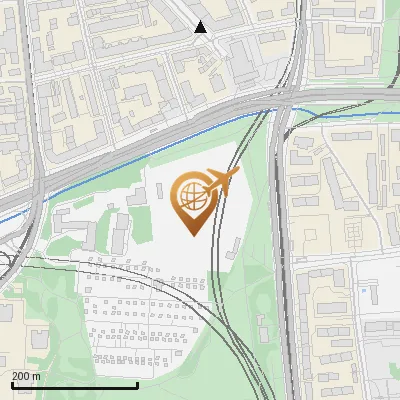 Karte Belgradstraße 195, 80804 München