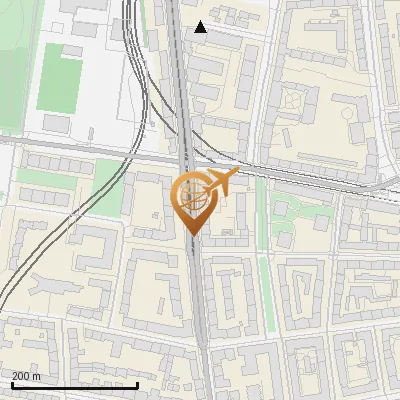 Karte Belgradstraße 50-59, 80796 München