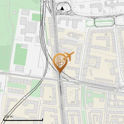 Karte Belgradstraße 64-71, 80804 München