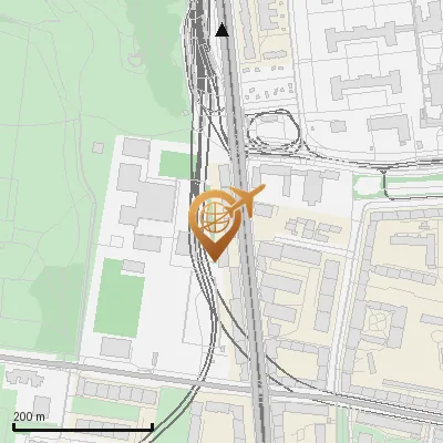 Karte Belgradstraße 91-97, 80804 München