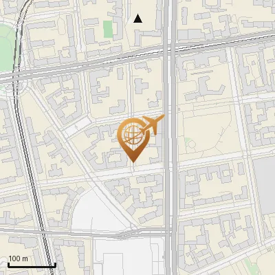 Karte Berchtesgadener Straße 21, 10825 Berlin