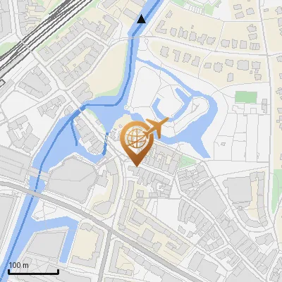 Karte Bergedorfer Schloßstraße 2-3, 21029 Hamburg