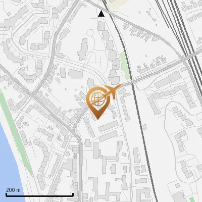 Karte Bergerstraße 16, 51143 Köln