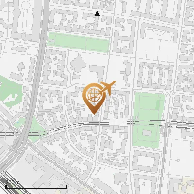 Karte Bergmannstraße 38-50, 80339 München