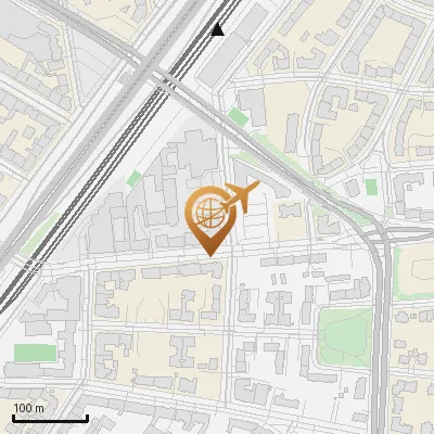 Karte Bergstraße 89, 12169 Berlin