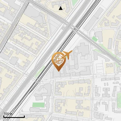 Karte Bergstraße 93, 12169 Berlin