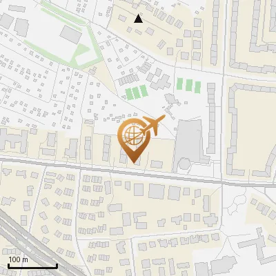 Karte Bernadottestraße 100, 22605 Hamburg